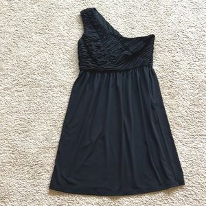 Gianni Bini one shoulder black dress. Great used condition